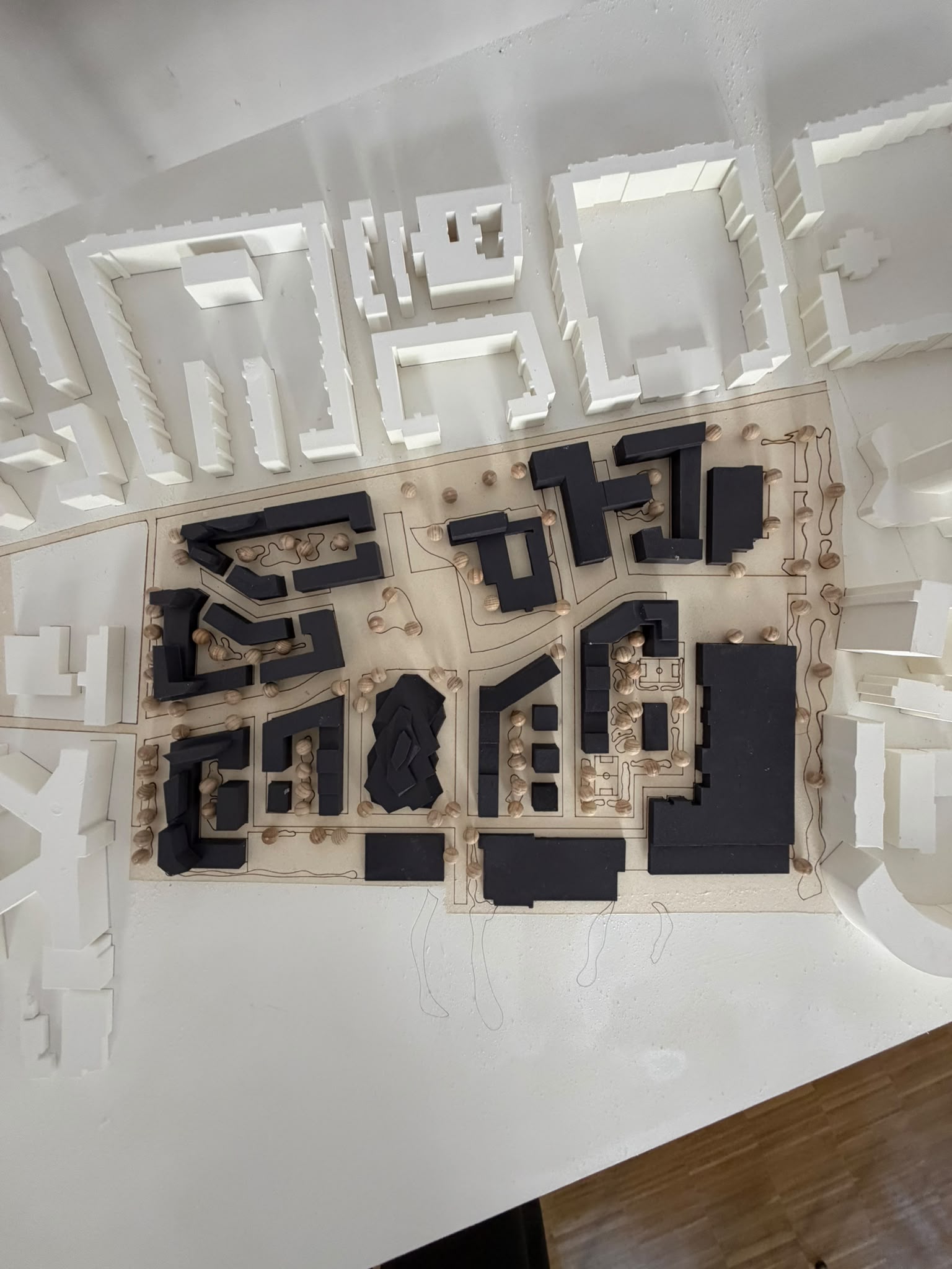 Präzises Architekturmodell mit 100 Gebäuden für Wiener Projekt – Bild 3